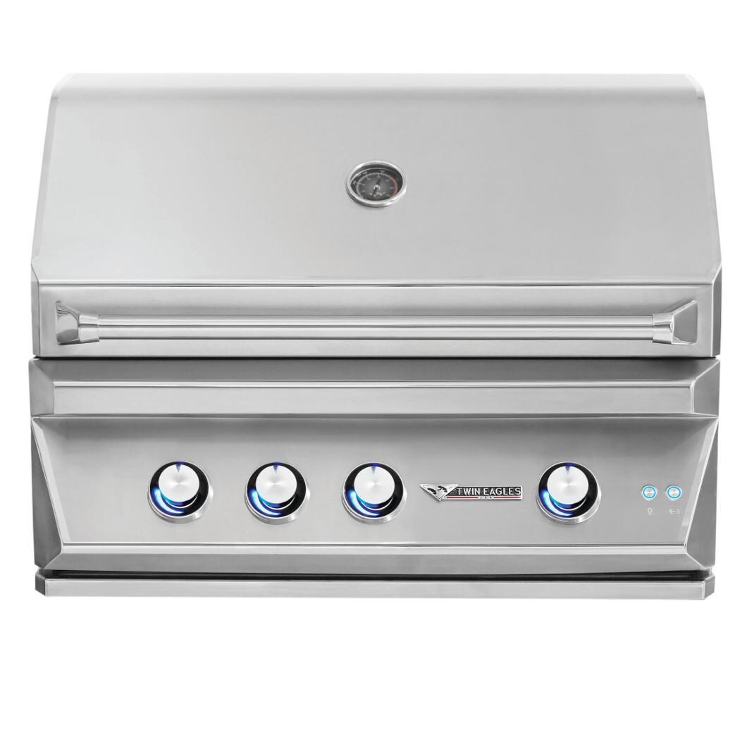 Twin Eagles TEBQ36R-CL 36-Inch 3-Burner Built-In Propane Grill w/ Infrared Rotisserie Burner thumbnail