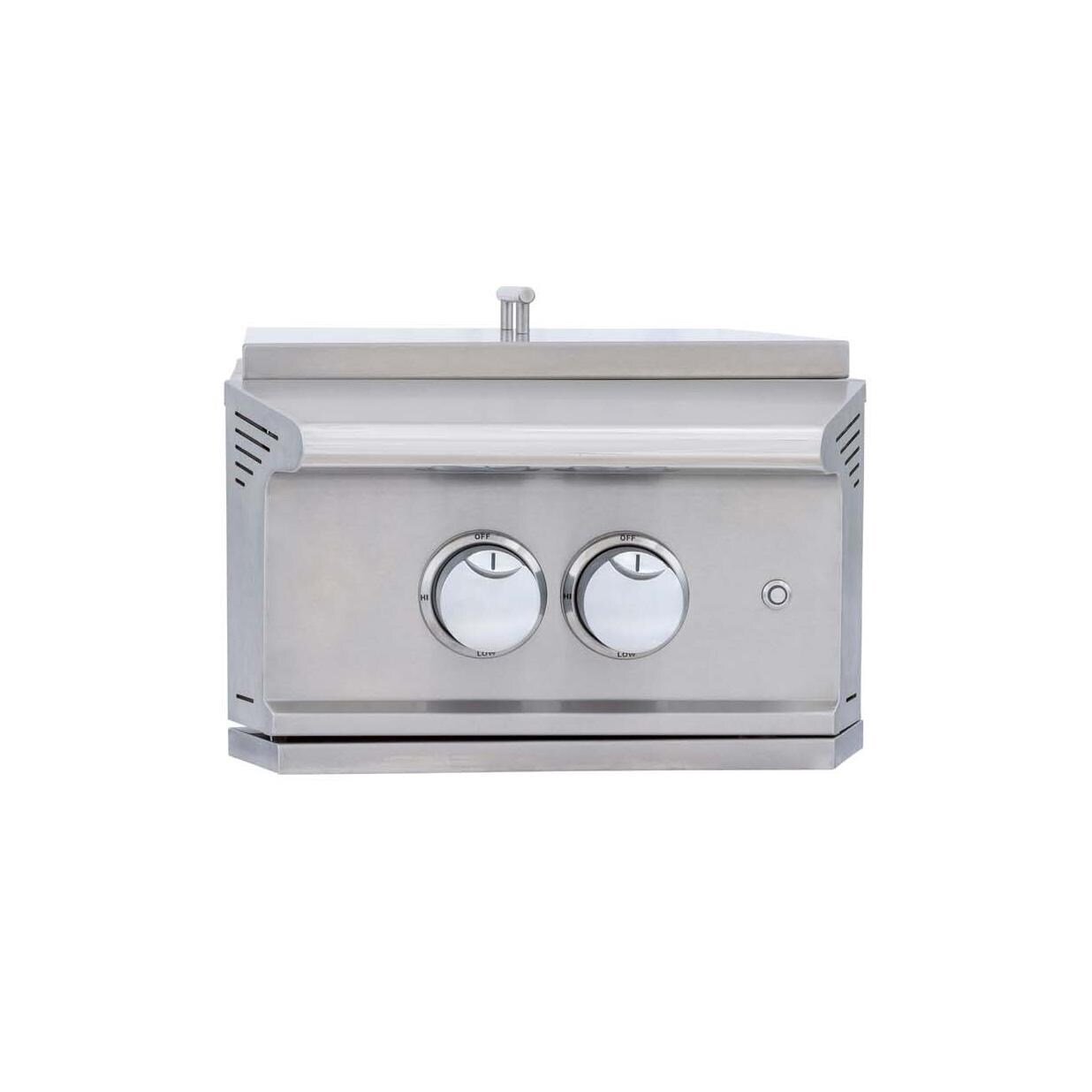 Blaze BLZ-PBLTEPRO-NG LTE PRO Built-In Natural Gas Power Burner - Lid On - White Background thumbnail