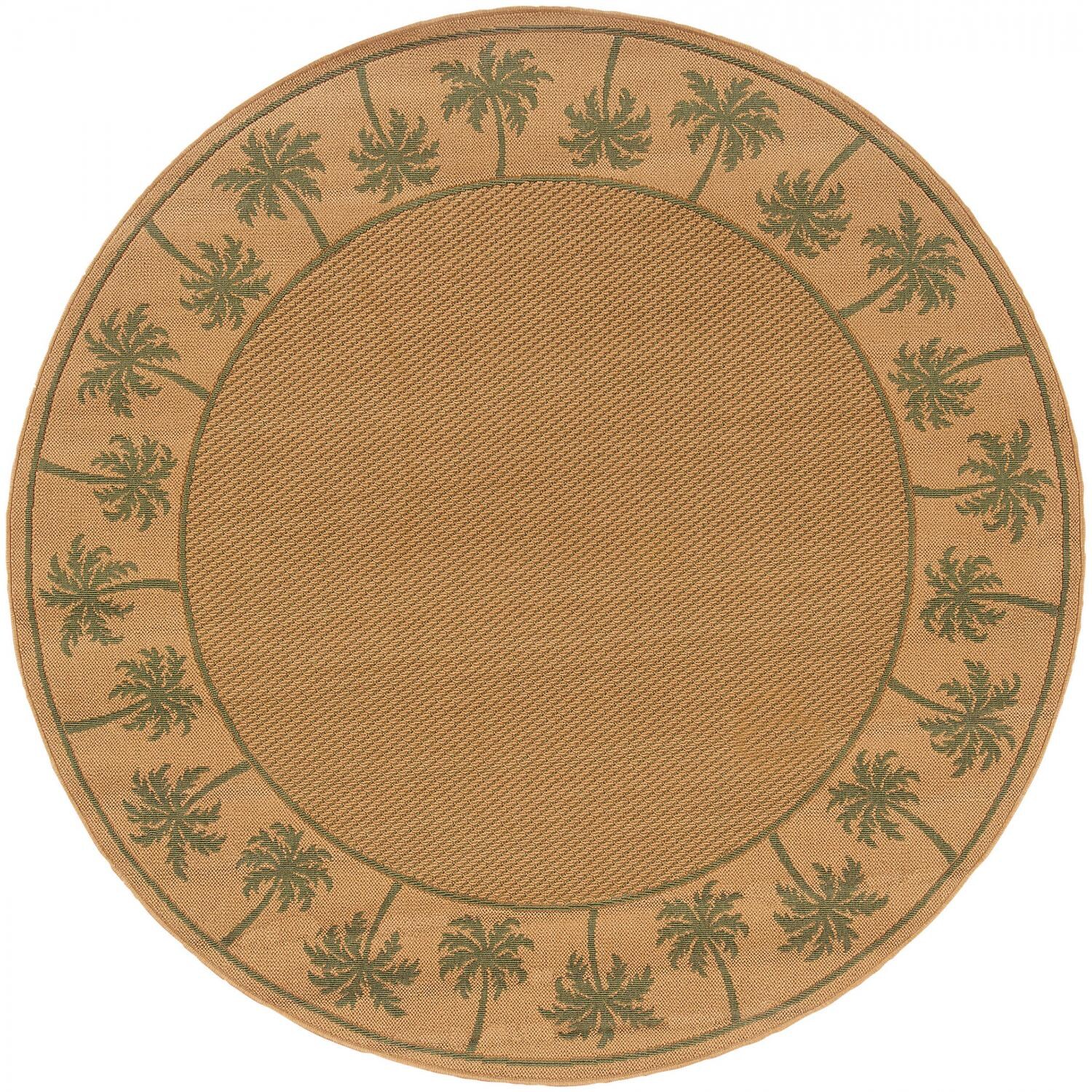 Oriental Weavers Lanai 7.10 Ft. Round Indoor/Outdoor Rug - 606G thumbnail
