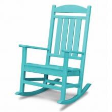 Presidential Recycled Plastic Wood Patio Rocking Chair By POLYWOOD - Aruba