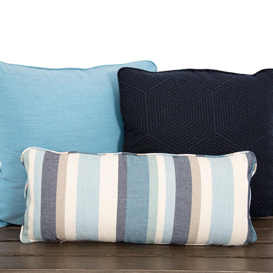 Sunset West - PP-Ocean - Bazaar Sunbrella Pillow Pack - Set Of 6 - Ocean - Pillow Closeup thumbnail