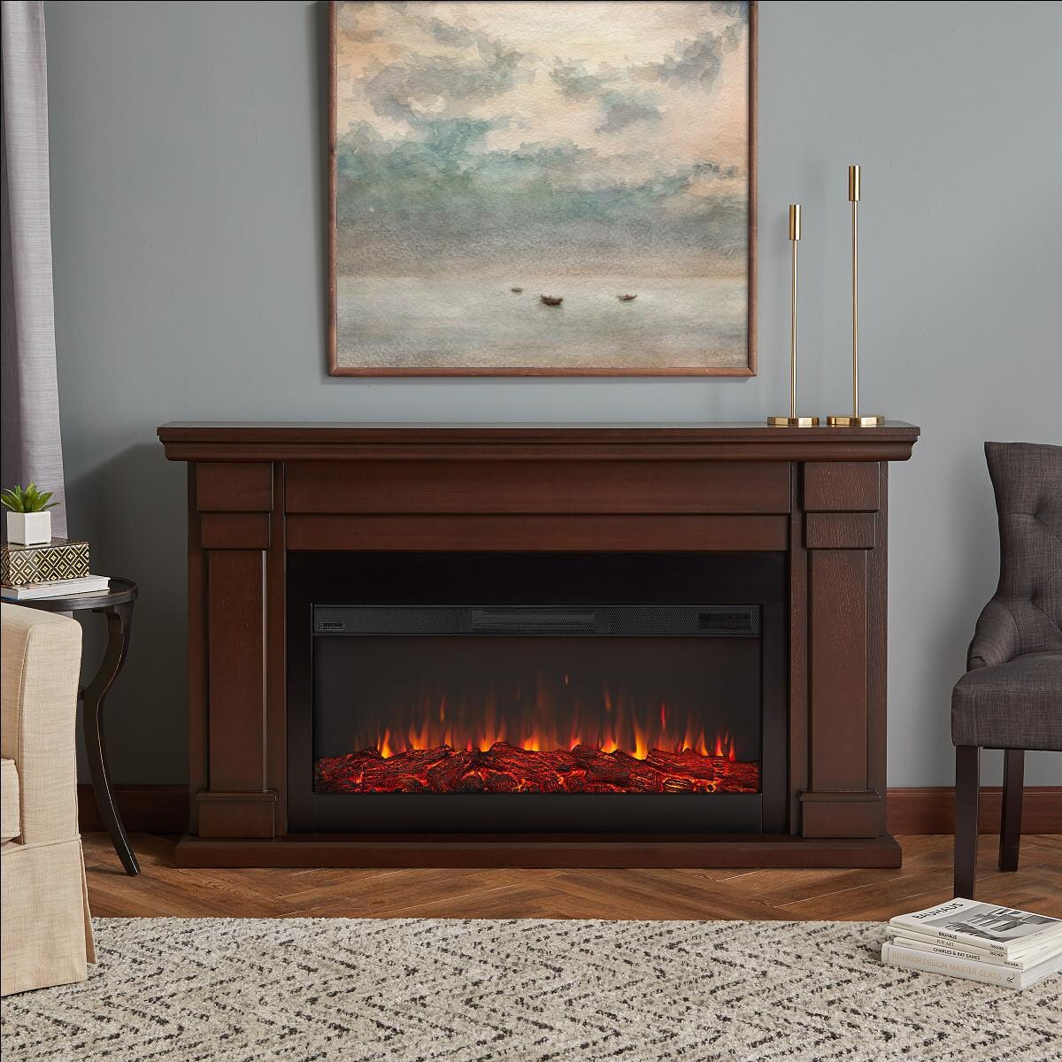 Real Flame 8230E-CO Carlisle 59-Inch Electric Fireplace ...