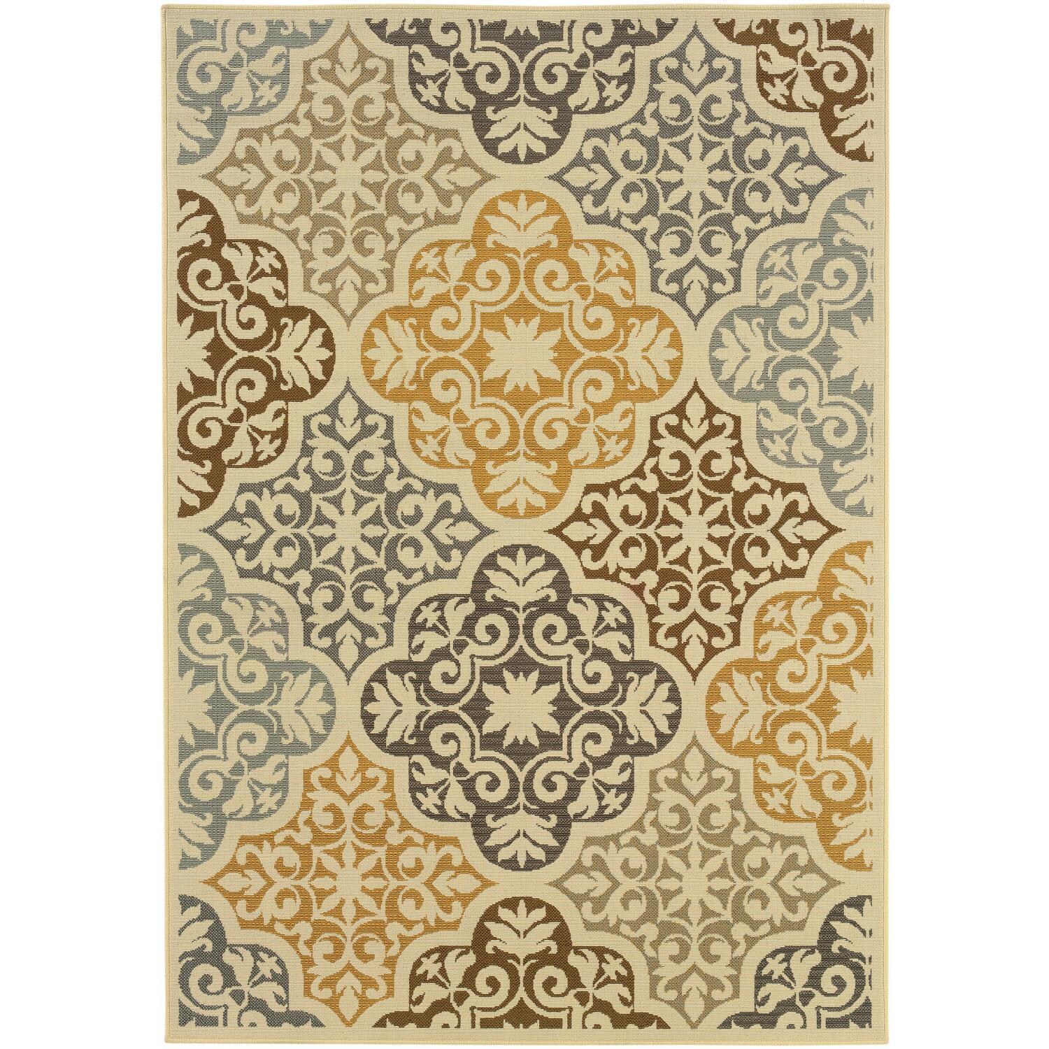 Oriental Weavers Bali 5.25 X 7.5 Indoor/Outdoor Rug - 4904W