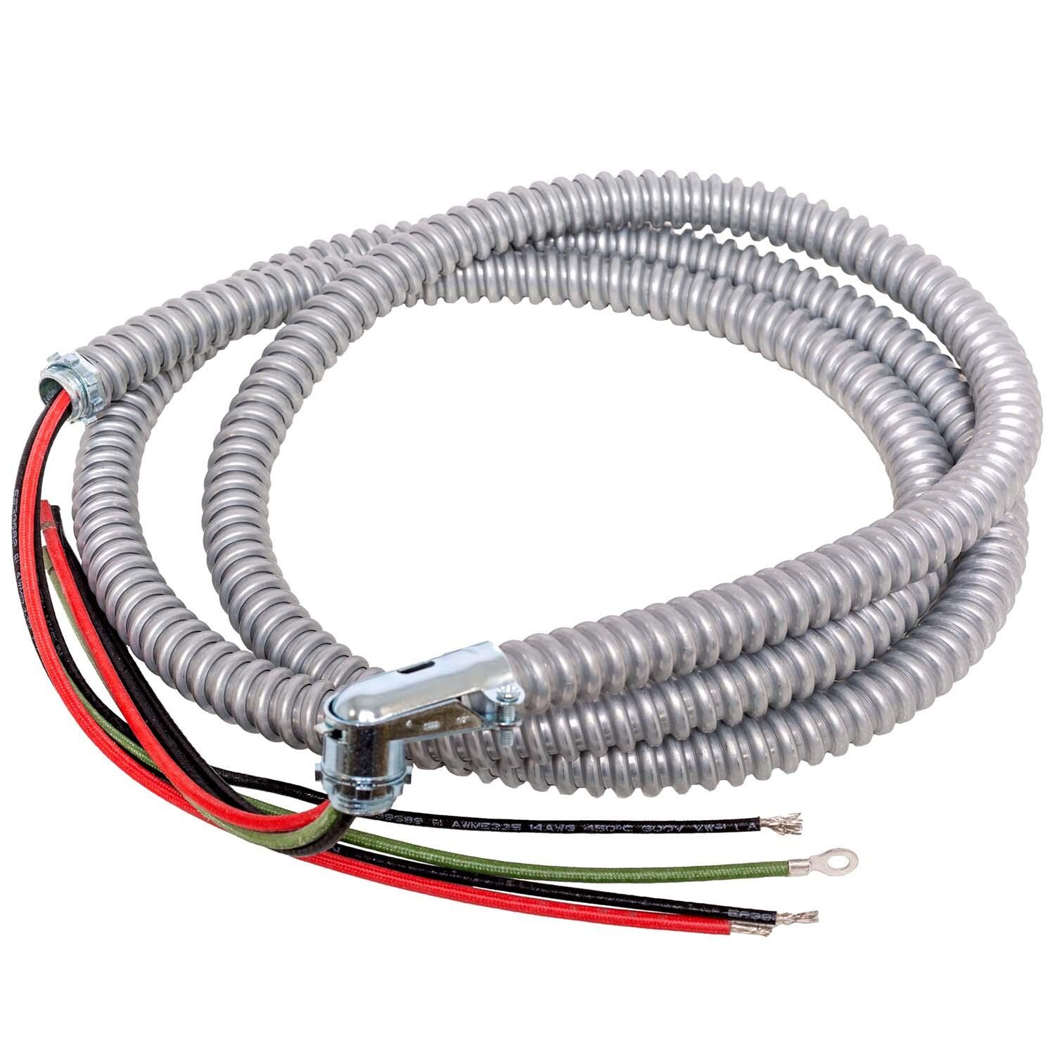 Eurofase EFHTW30 4-Wire Hi-Temp Whip Multiple Lengths - White Background thumbnail