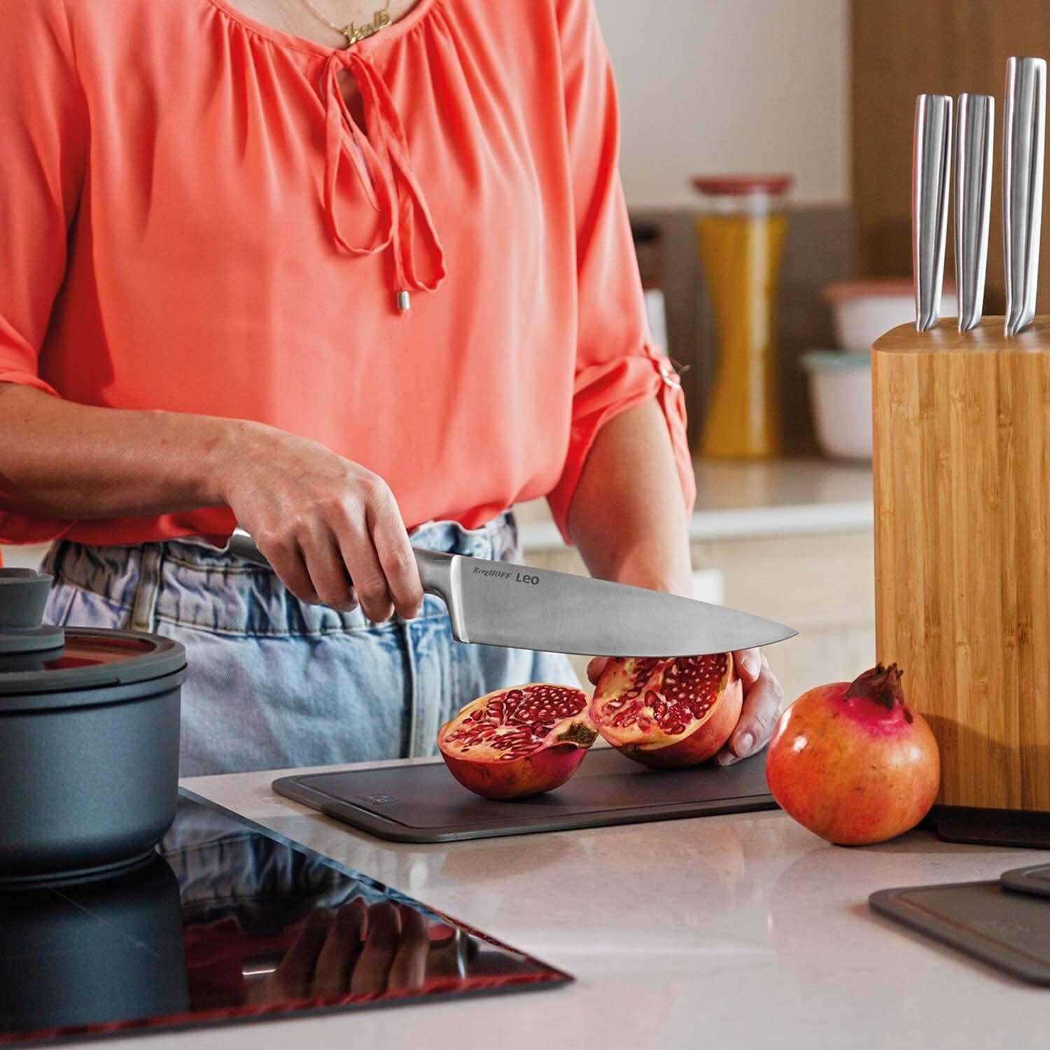 BergHOFF Leo Legacy 4 Pc Stainless Steel Cutlery Set - Cutting Pomegranate - Lifestyle thumbnail