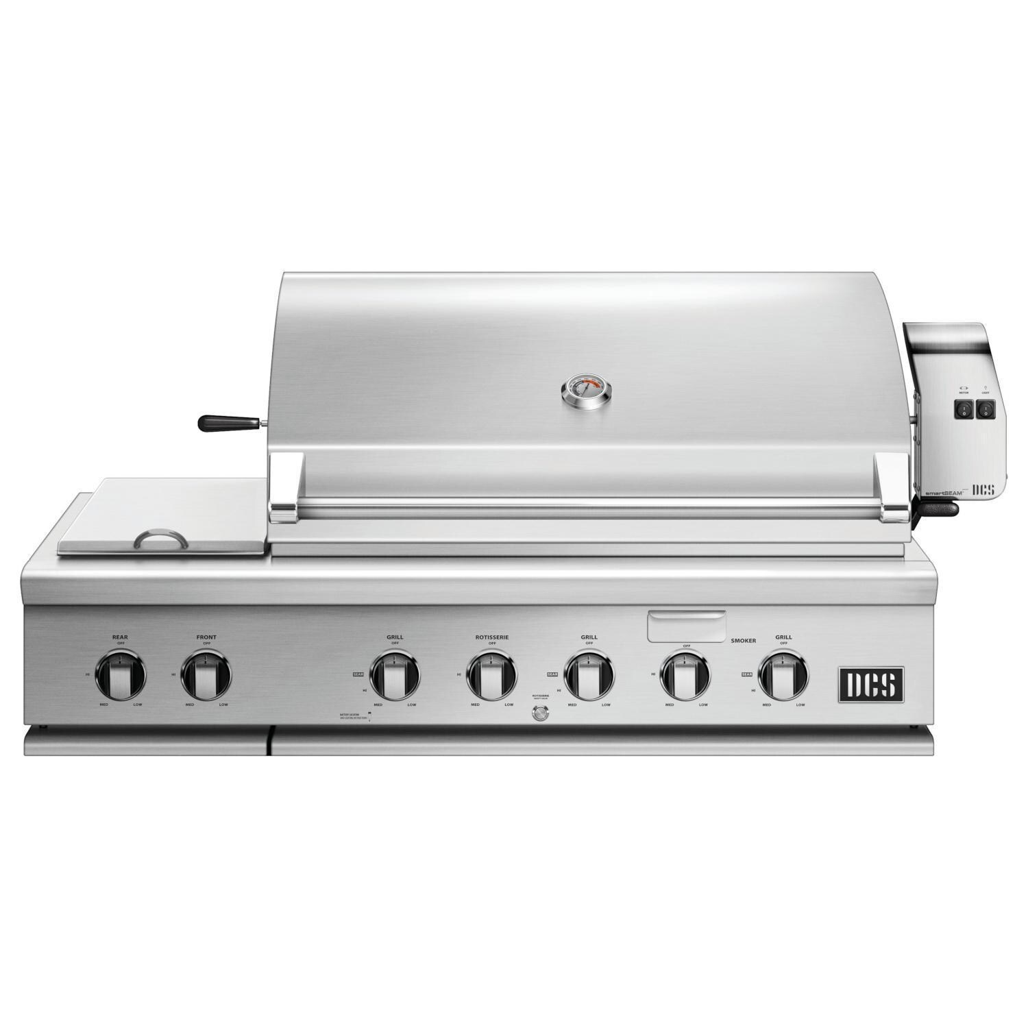 DCS BH1-48RS-N Series 7 Traditional 48-Inch Built-In Natural Gas Grill With Double Side Burner & Rotisserie thumbnail