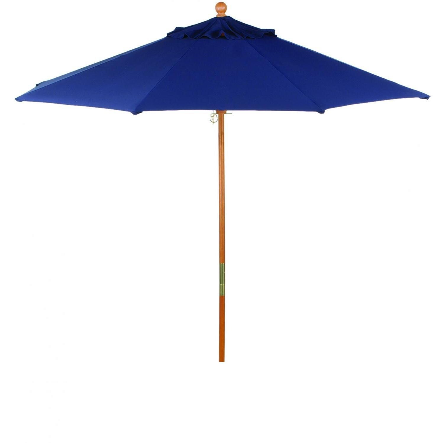 Oxford Garden 9-Ft Market Umbrella - Navy Blue thumbnail