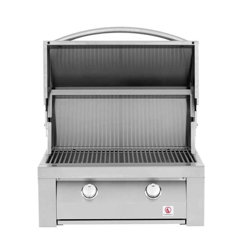 Summerset SBG30-LP 30 Inch Resort Propane Grill - Open thumbnail