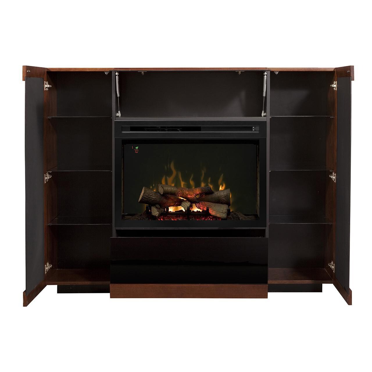 Dimplex - GDS33LD-1681MA - Salazar 50-Inch Electric Fireplace Mantle - Realogs - Mocha thumbnail