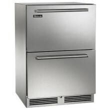 Perlick Signature Series 24-Inch 5.2 Cu. Ft. Outdoor Rated Freezer Drawers - HP24FO-3-5 image