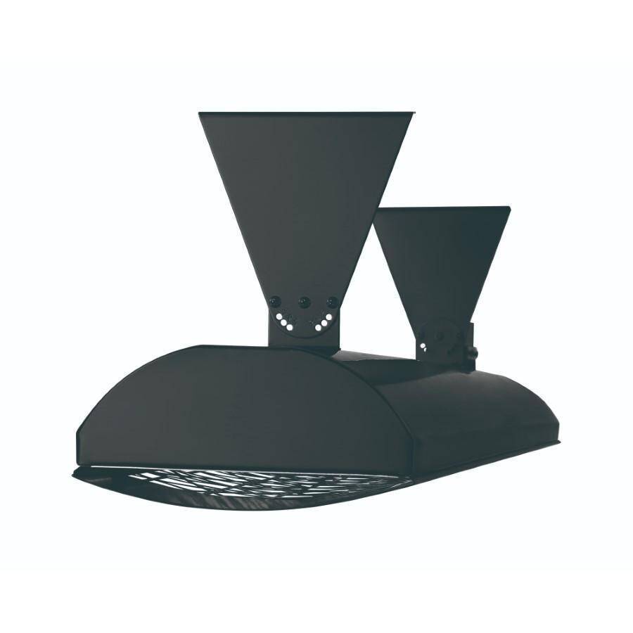 Eurofase EF60240B4 Astra Series 61-Inch 6000 Watt Dual Element 240V Electric Infrared Patio Heater In Black - Mount - White Background thumbnail