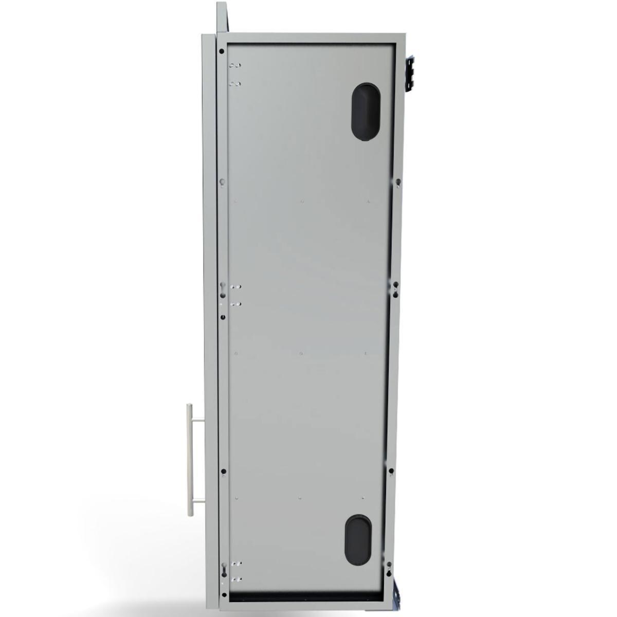 Sunstone SWC18FSDL 18-in Outdoor Kitchen Full Height Left Hinge Wall Cabinet - Cabinet Side - White Background thumbnail