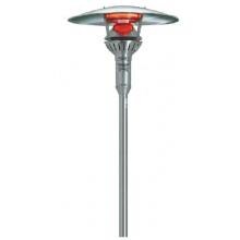 Lynx Post Mount Infrared Outdoor Natural Gas Patio Heater With Switch And Transformer Electrical Kit image