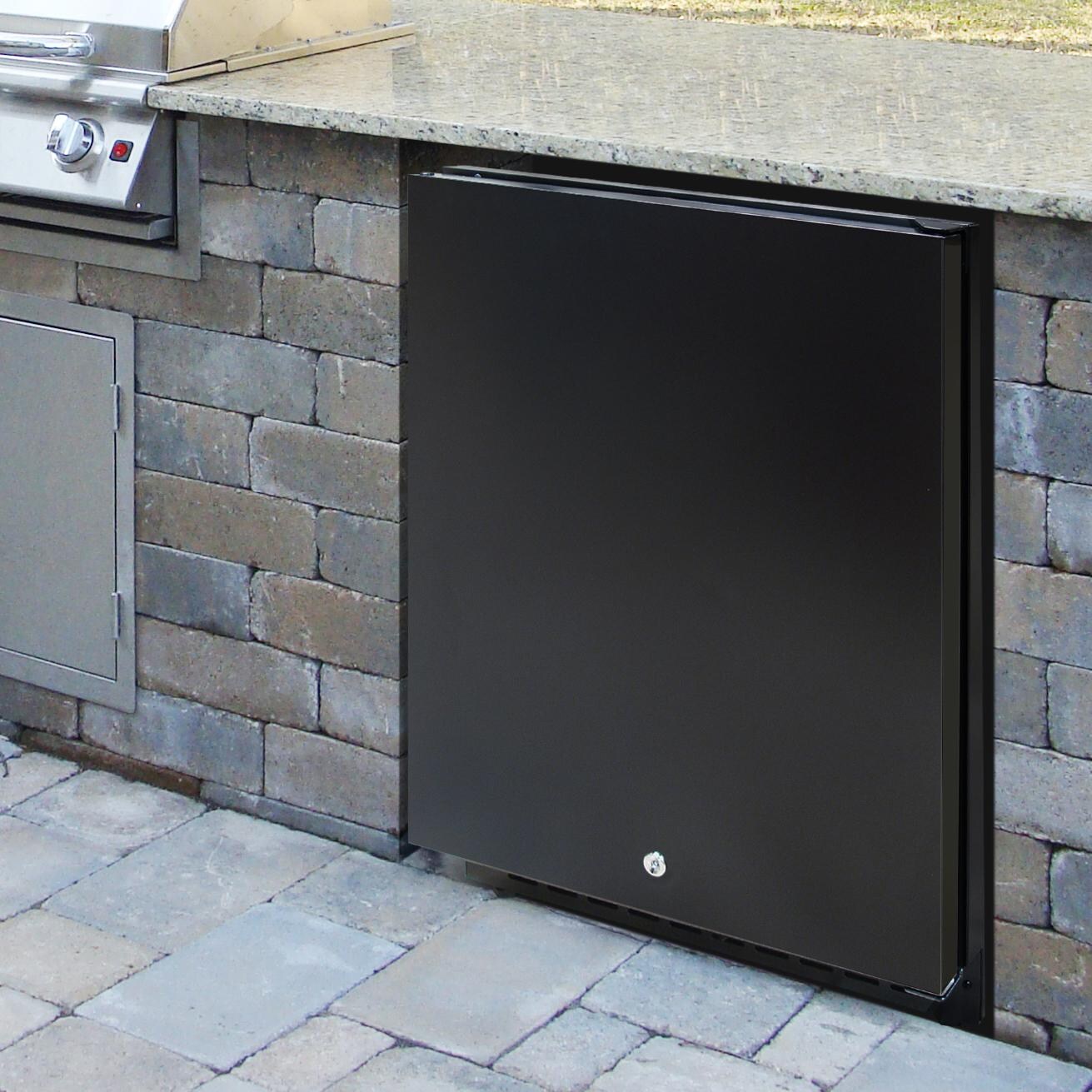 Vinotemp VT-50FDHT 24-Inch 4.5 Cu. Ft. 41 Bottle Outdoor Rated Wine Cooler - Lifestyle thumbnail