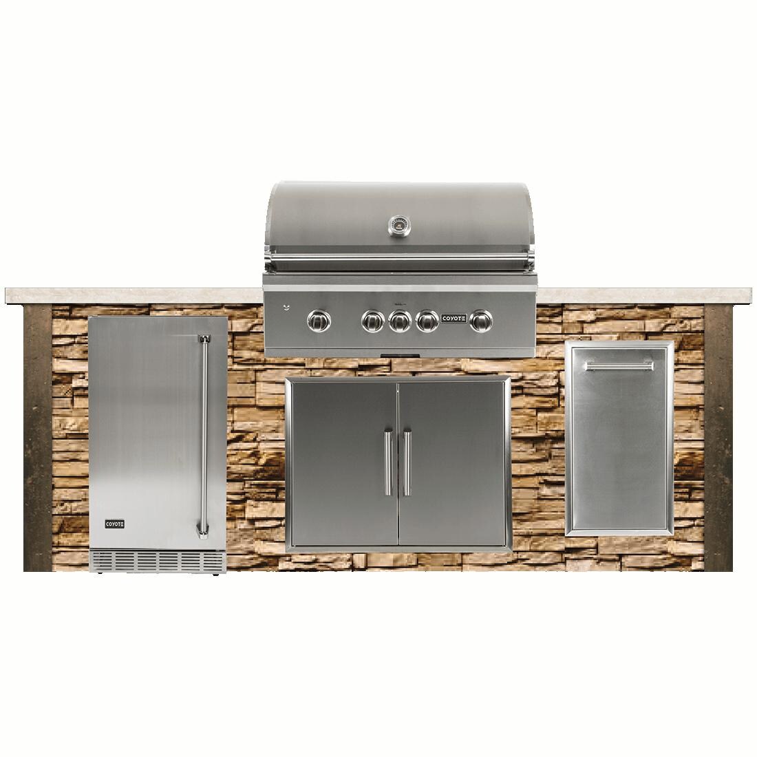 Coyote Grills BBQ Islands