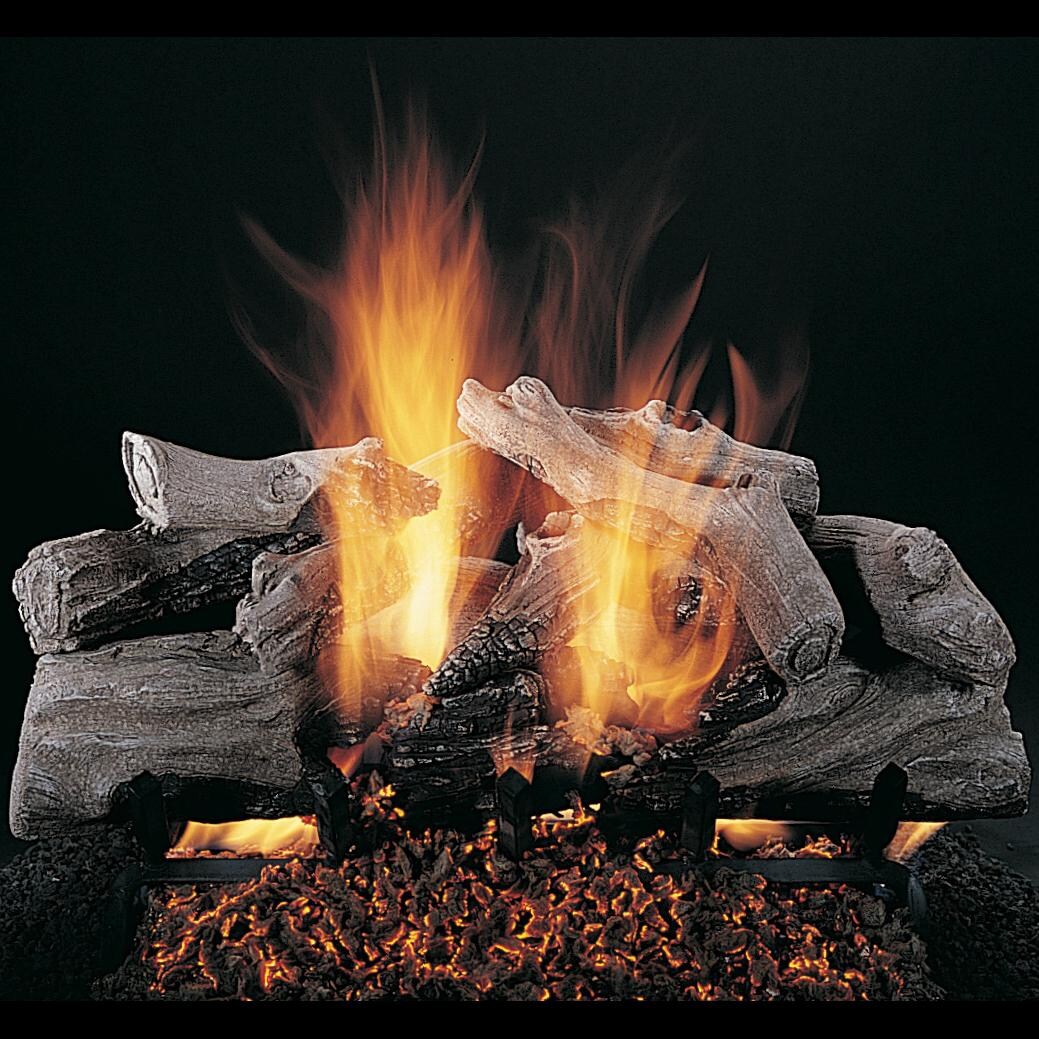 Rasmussen 20-Inch Evening CampFire Log Set (Logs Only - Burner Not ...