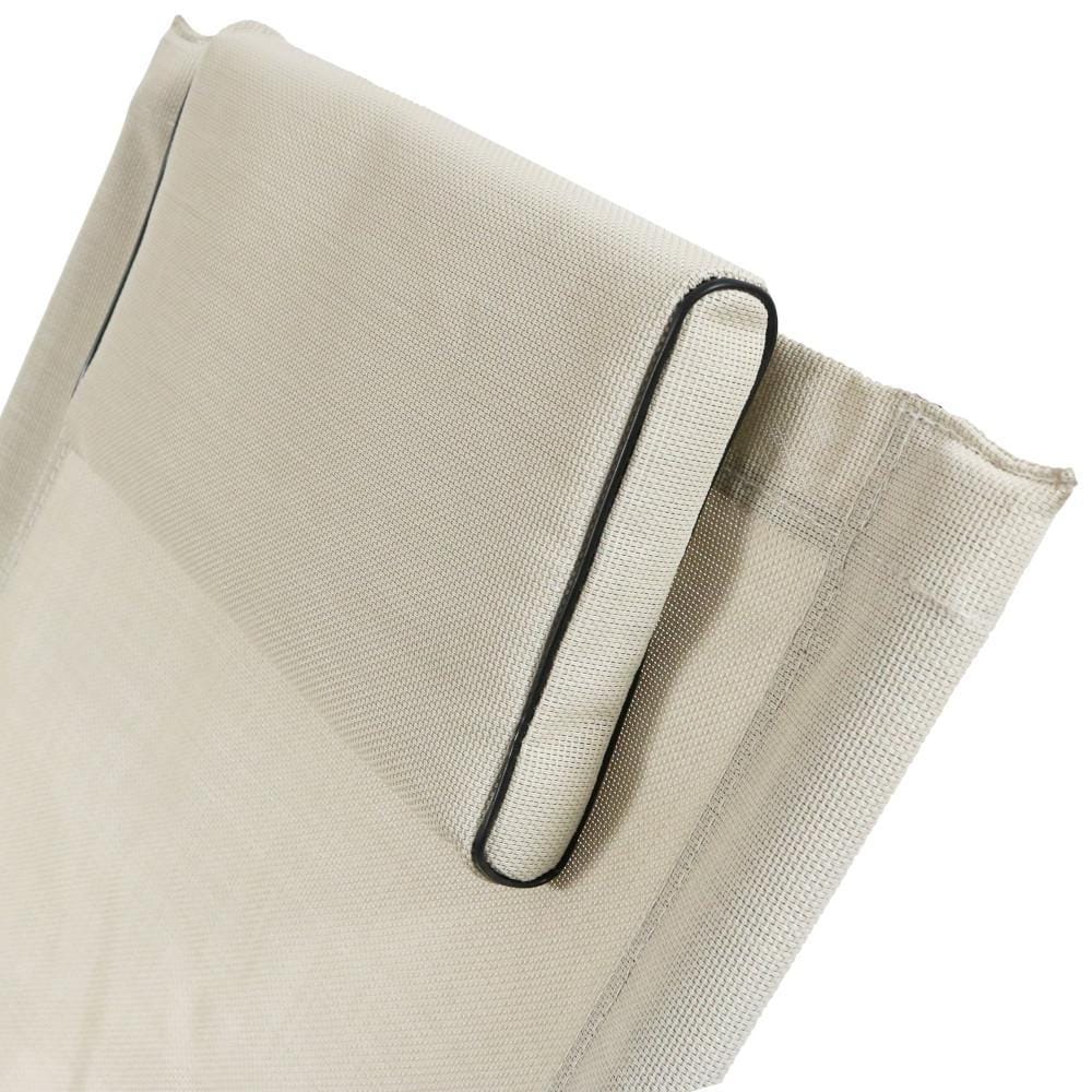 Ultimate Patio Outdoor Folding Rocking Chaise Lounge Chair W/ Headrest Pillow - Headrest - Detail thumbnail