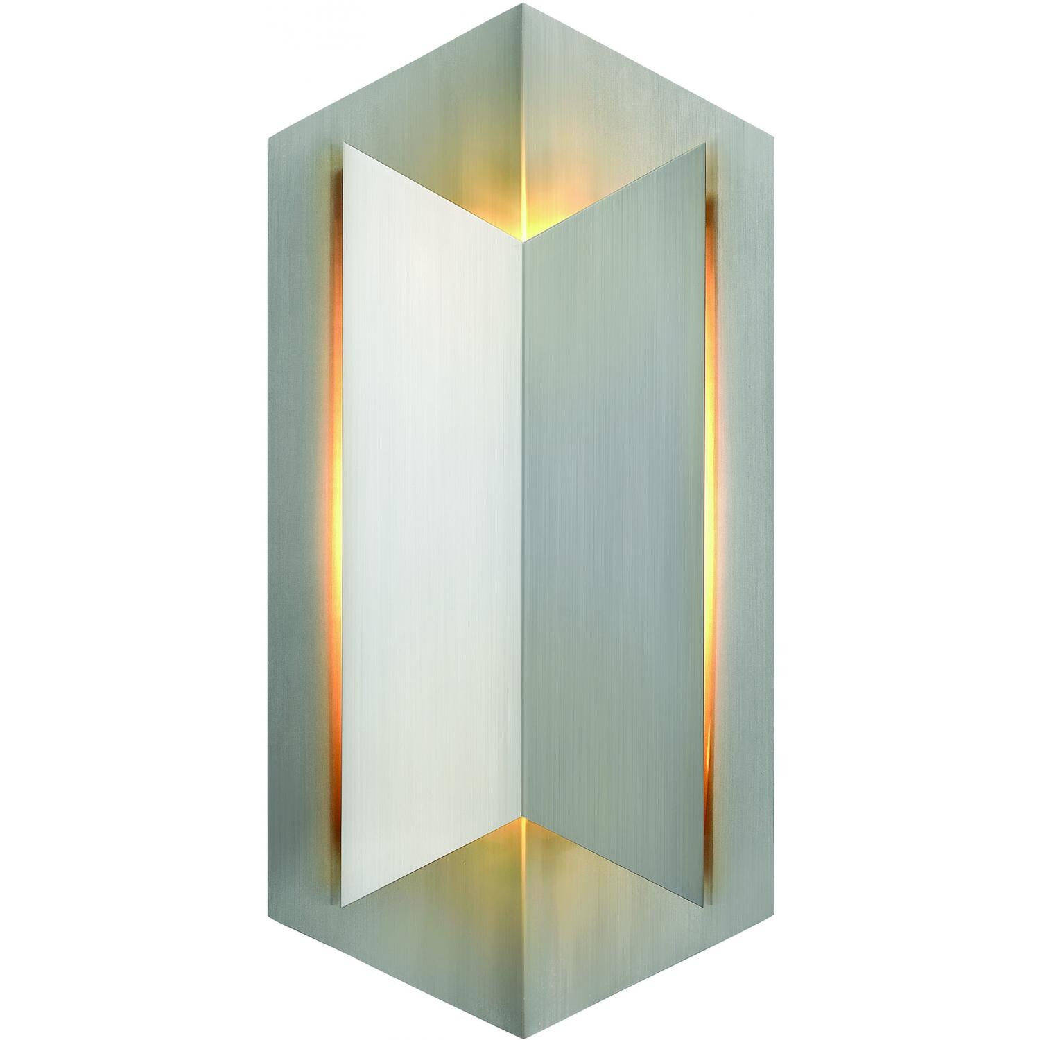 Hinkley Lighting Lex One Light 22-Inch LED Outdoor Wall Light - Stainless Steel - 2715SS image