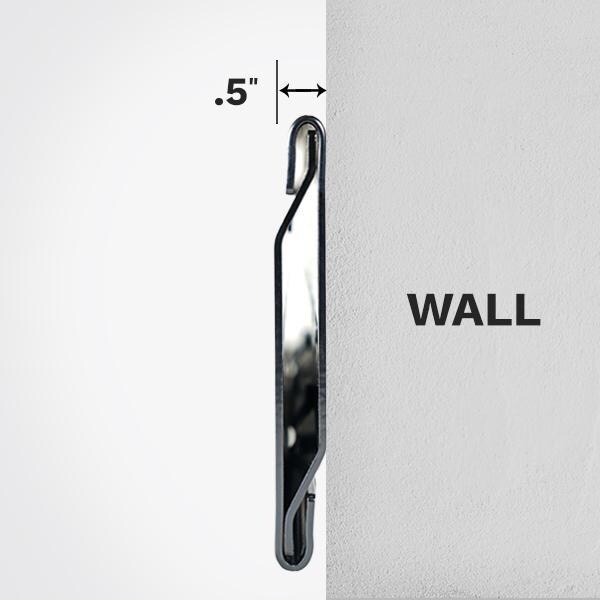 Seura SW-2 Slim Outdoor TV Wall Mount - Dimensions thumbnail