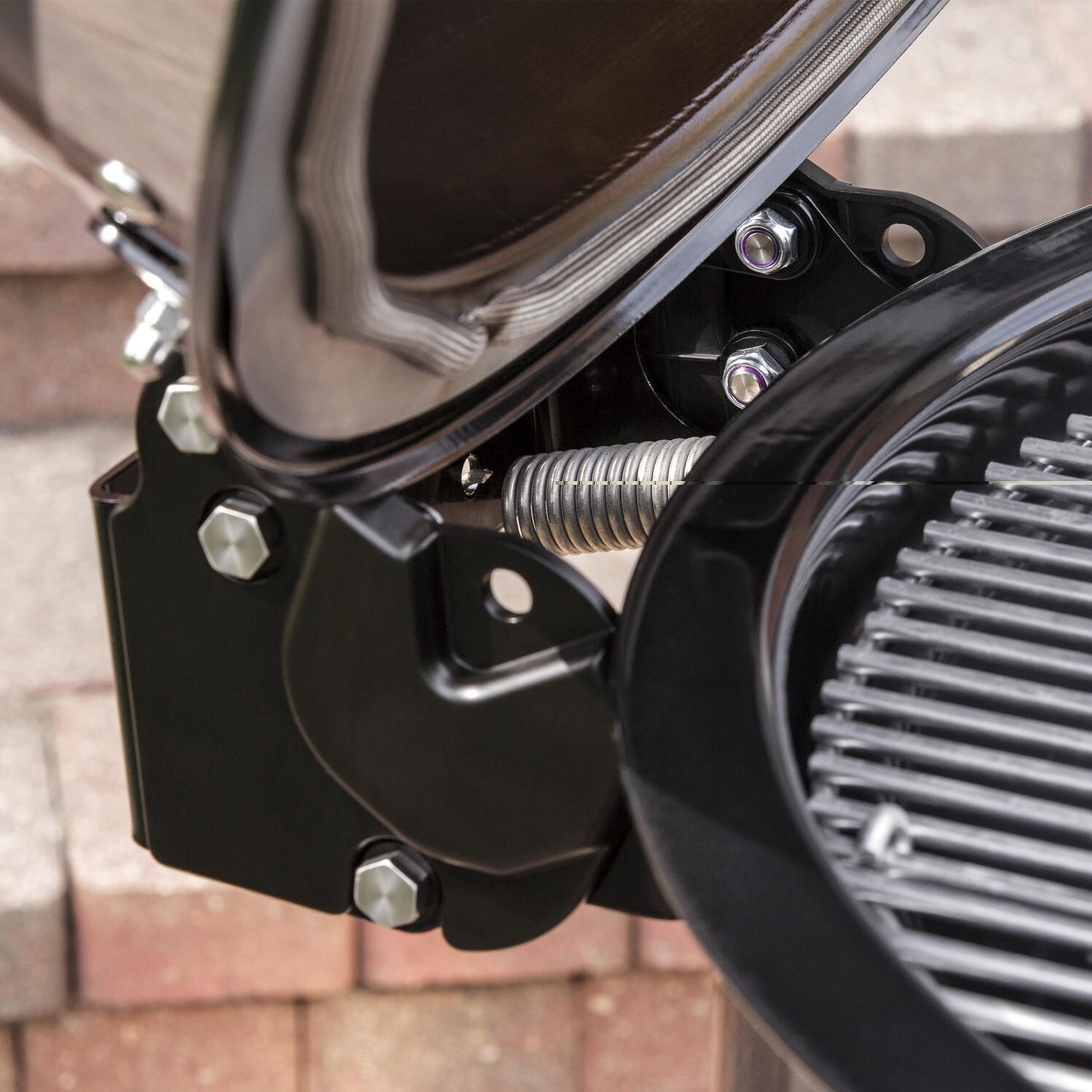 Weber Summit 24-Inch Charcoal Center BBQ Grill - Easy Open Lid Hinge thumbnail