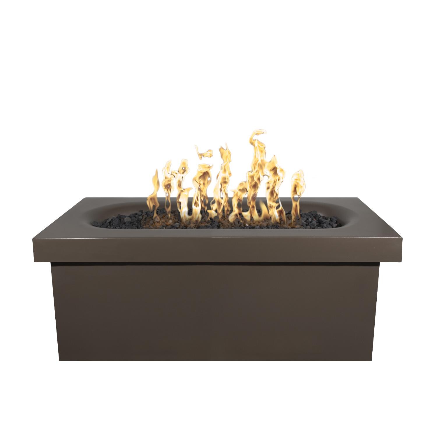 Chocolate Rectangular Ramona GFRC Fire Pit thumbnail