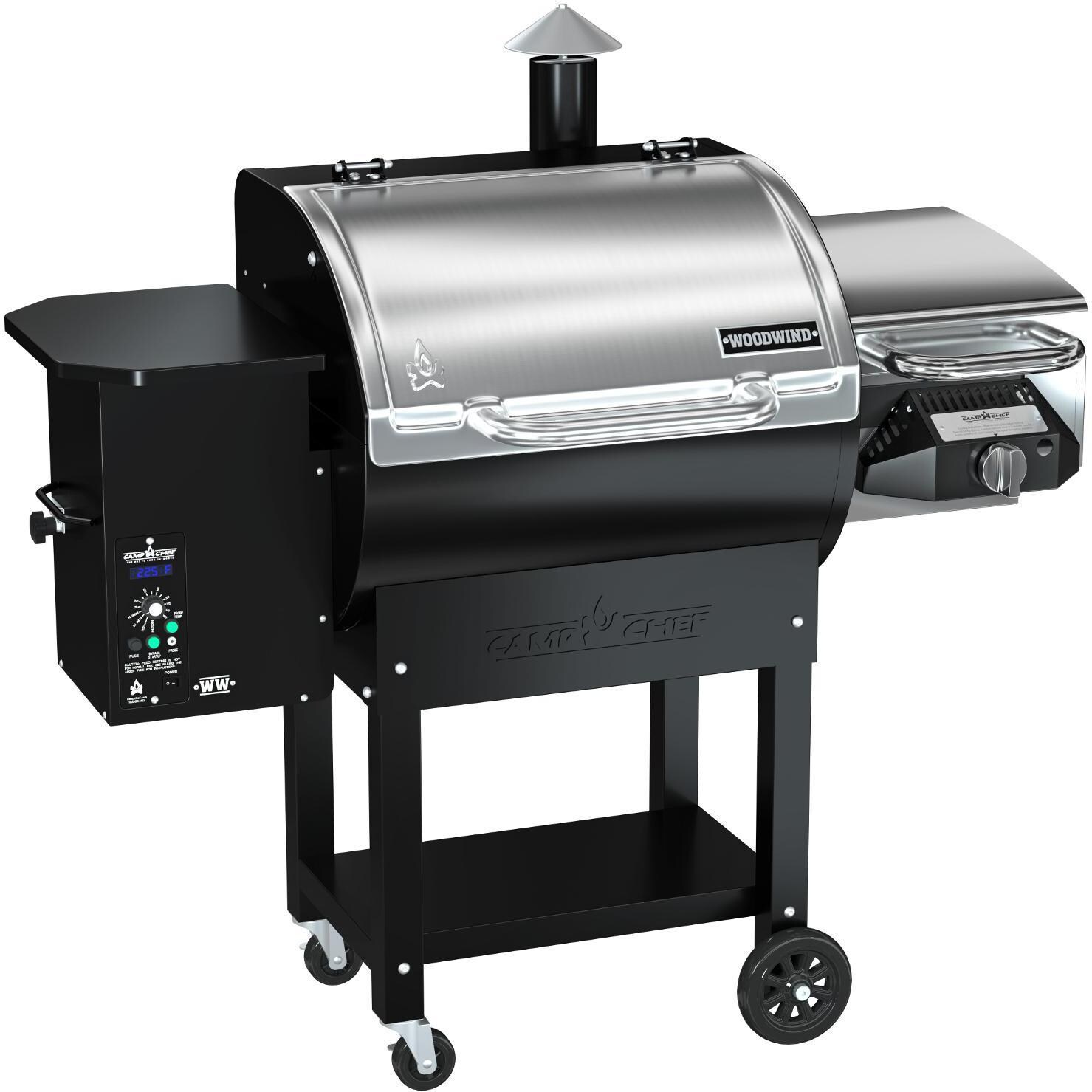 Camp Chef Woodwind Classic 24-Inch Wood Pellet Grill With Propane Sear Box - PG24WWSS