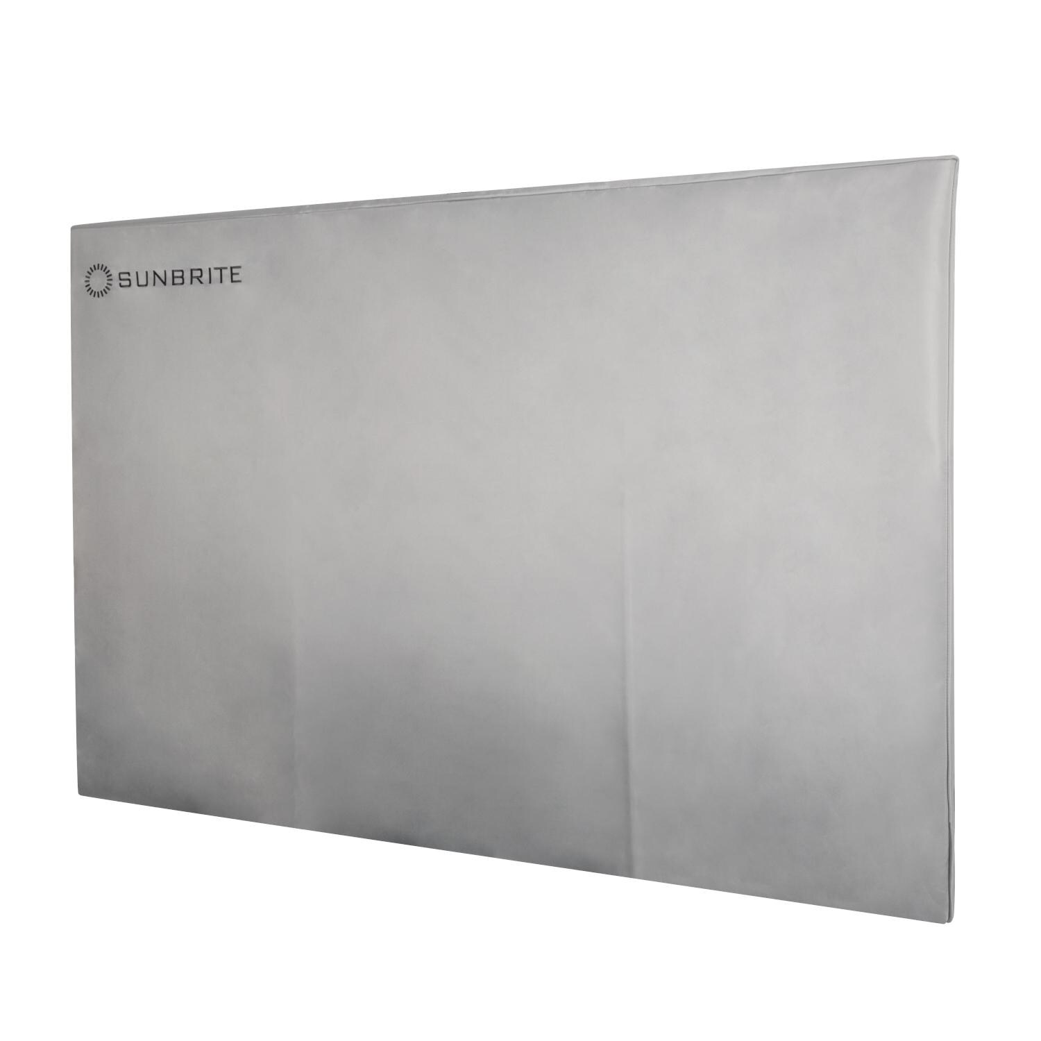 SunBriteTV SB-DC-75-GRY 75-Inch Universal Outdoor TV Dust Cover - Angled