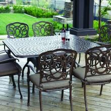 Darlee Florence 9 Piece Cast Aluminum Patio Dining Set - Antique Bronze image