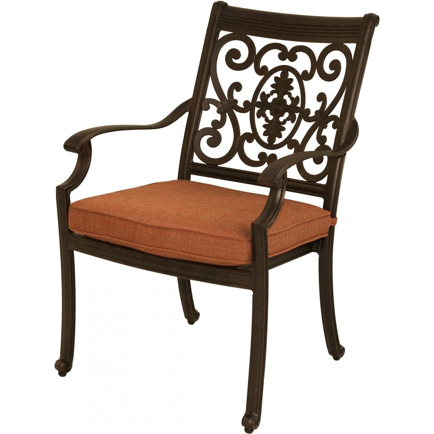 Darlee St. Cruz Cast Aluminum Dining Chair thumbnail