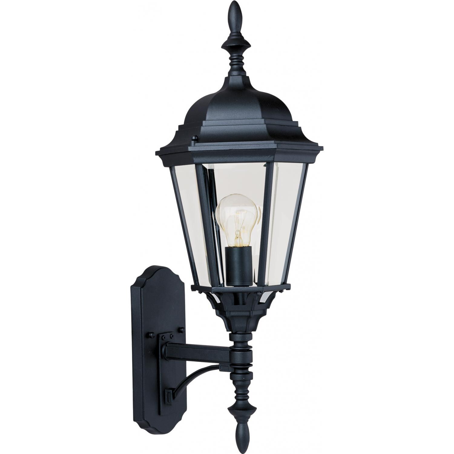 Maxim Westlake 1003BK 100W 24-Inch One Light Outdoor Wall Light - Black thumbnail
