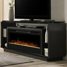 Dimplex David 74-Inch Electric Fireplace Media Console - Glass Embers - Smoke - GDS50G3-1592SM image