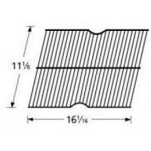 Galvanized Steel Wire Rectangle Rock Grate W/ Indents 903A1 image