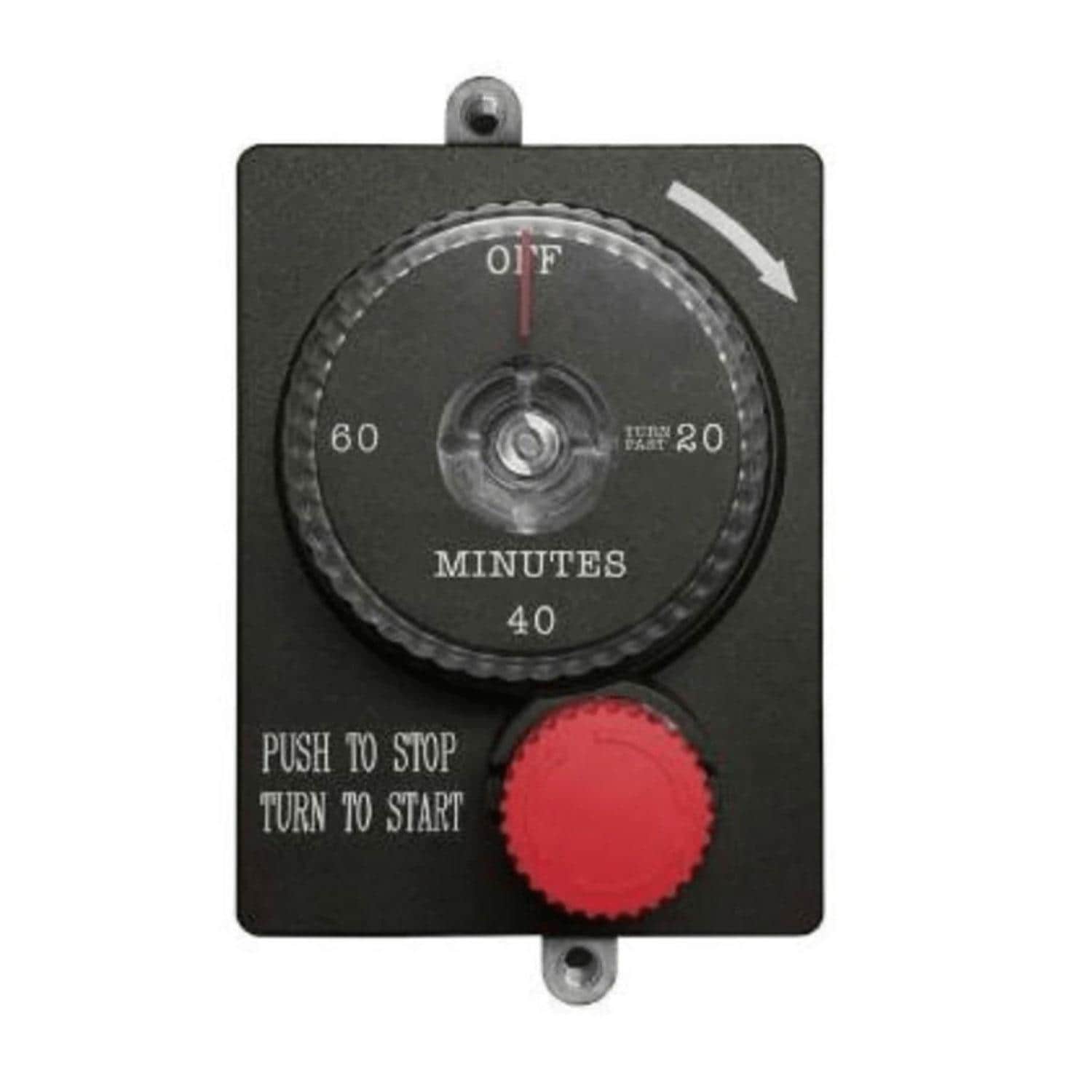 Warming Trends 1 Hour Dial Timer w/ Manual Emergency Shut-off