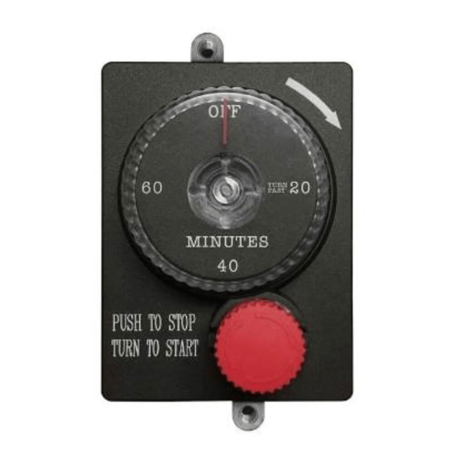 Warming Trends 1 Hour Dial Timer w/ Manual Emergency Shut-off - White Background thumbnail