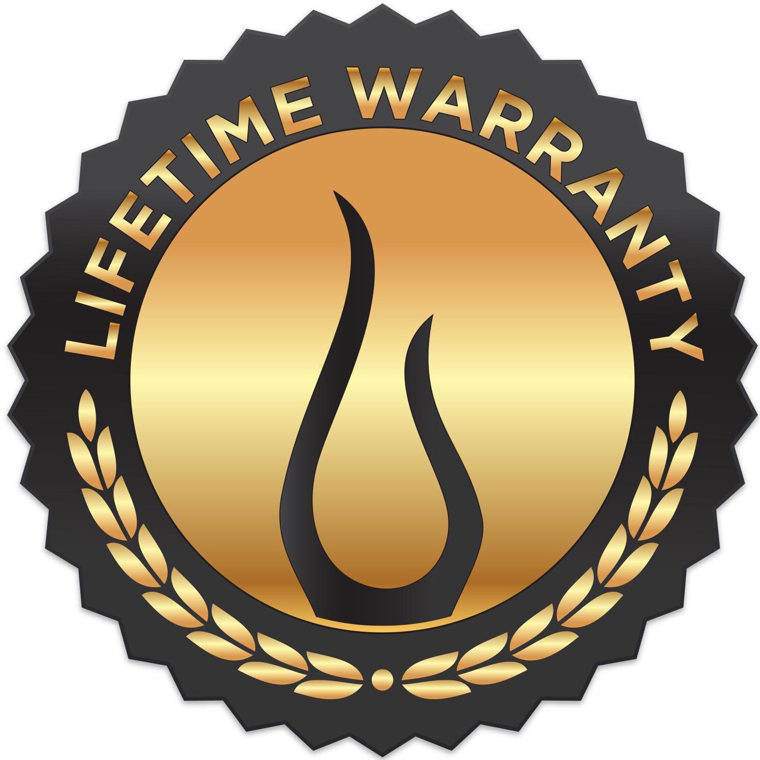 Blaze Offers a Lifetime Warranty - White Background thumbnail