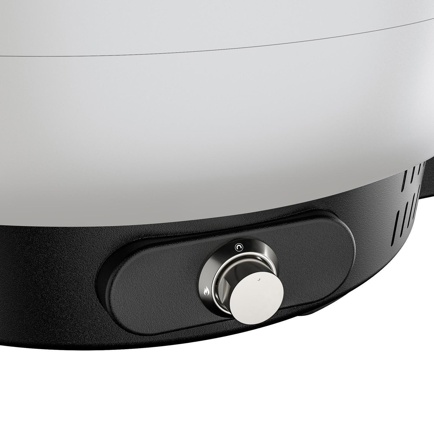 Everdure EKILN1SUS 1-Burner KILN Pizza Oven - Stone - Control - White Background thumbnail