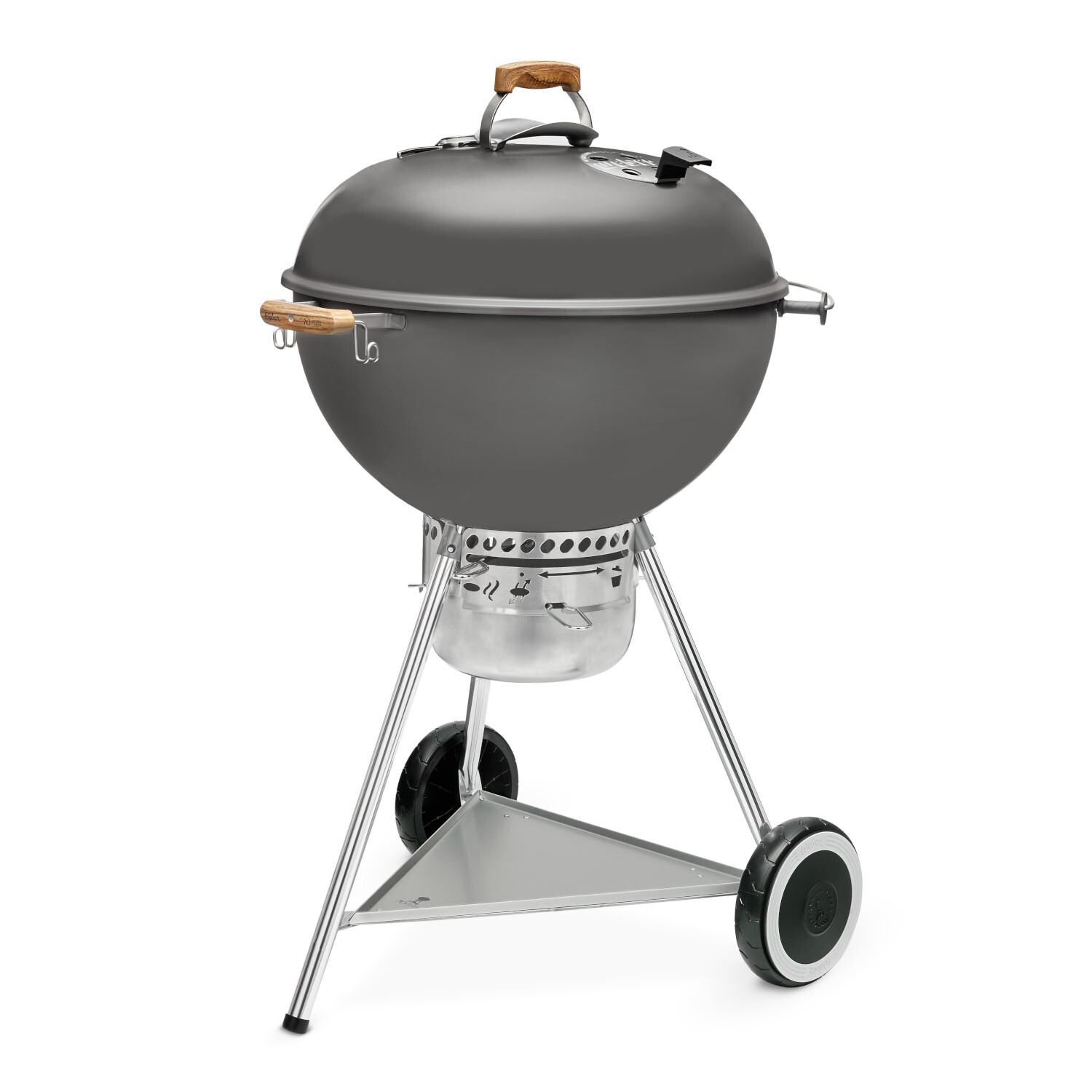 Weber 70th Anniversary Edition Kettle Charcoal Grill 22-Inch - Hollywood Gray - 19521001