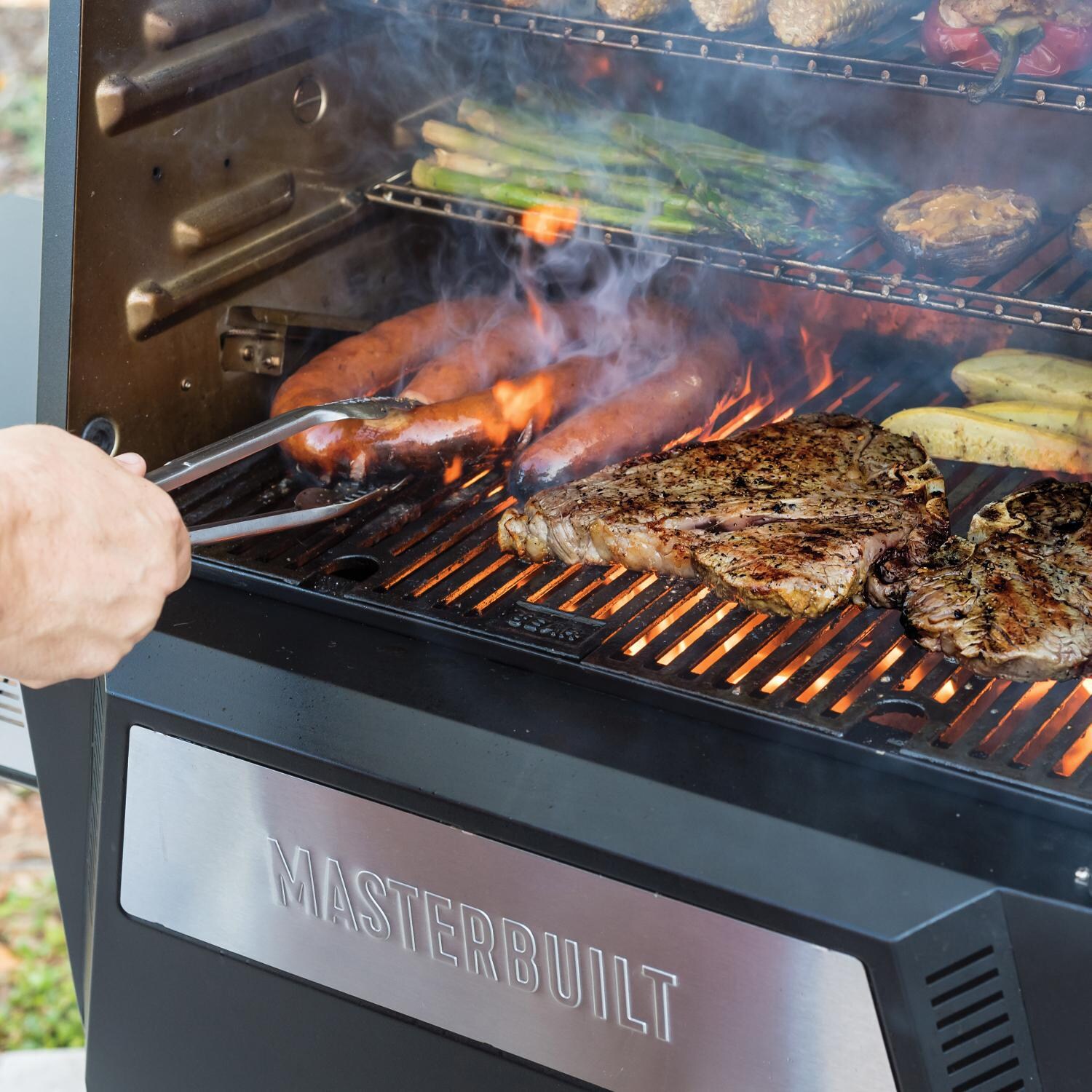 Masterbuilt - MB20040220 - Gravity Series 560 Digital Charcoal Grill + Smoker - Grilling Variety thumbnail