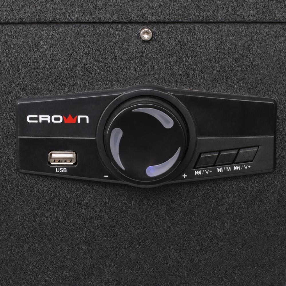 Amantii Cube 20-Inch Three Sided Freestanding Electric Fireplace W/ Speaker Base - Indoor/Outdoor - Speaker Control thumbnail