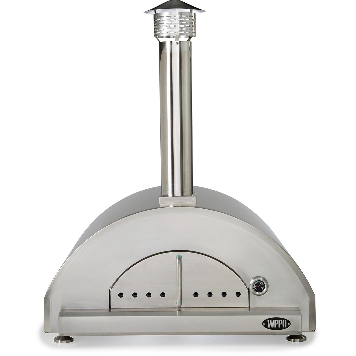 WPPO WPPO3 Pro 3 42-Inch Outdoor Wood-Fired Pizza Oven - Oven Front thumbnail