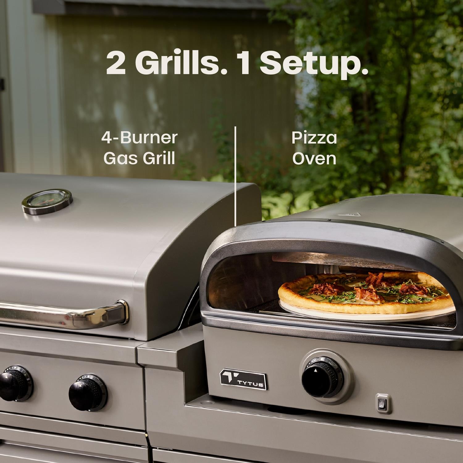 TYTUS TDT-BUN-053 Modular Duo w/ 4-Burner Gas Grill & Gas Pizza Oven - Included - Detail thumbnail