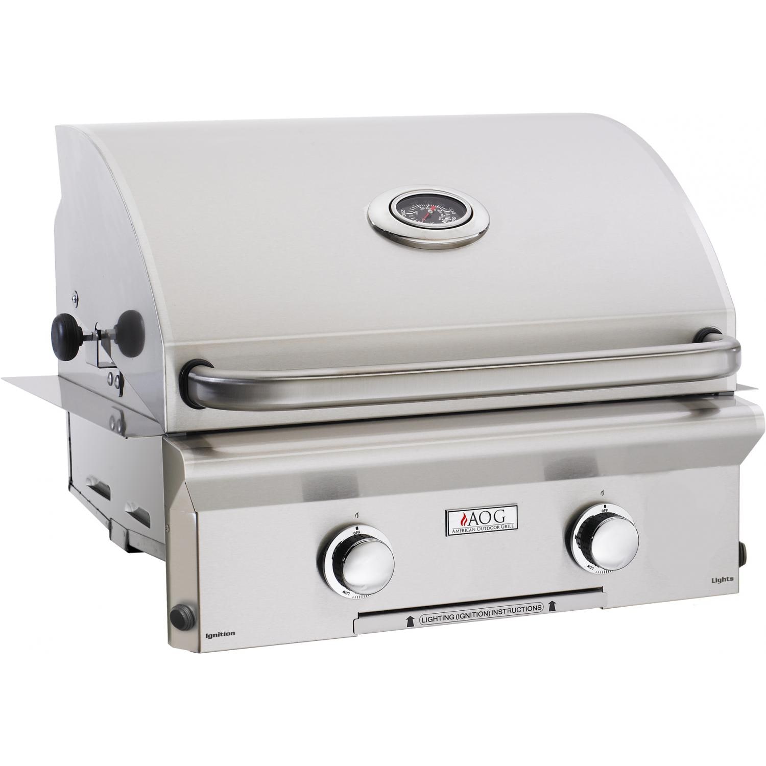 American Outdoor Grill L-Series 24-Inch 2-Burner Built-In Natural Gas Grill - 24NBL-00SP thumbnail
