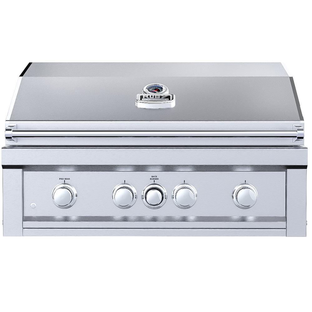 Sunstone Ruby4BIR-LP Ruby 36-in 4-Burner Built-In Propane Gas Grill & Rotisserie - White Background thumbnail