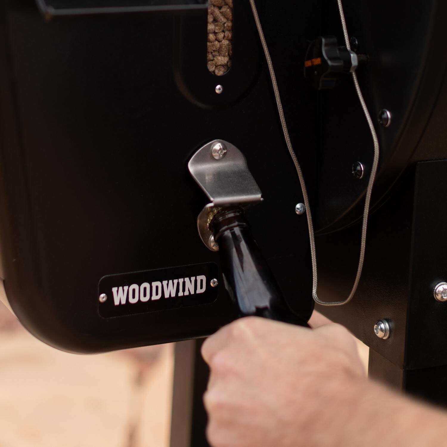 Camp Chef PG24XRSK 24-Inch WiFi Woodwind Pellet Grill With Sidekick - Built-In Bottle Opener thumbnail