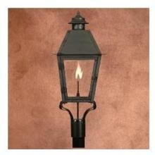 Legendary Lighting Atlas 1 Copper Propane Gas Light With Post Bracket image