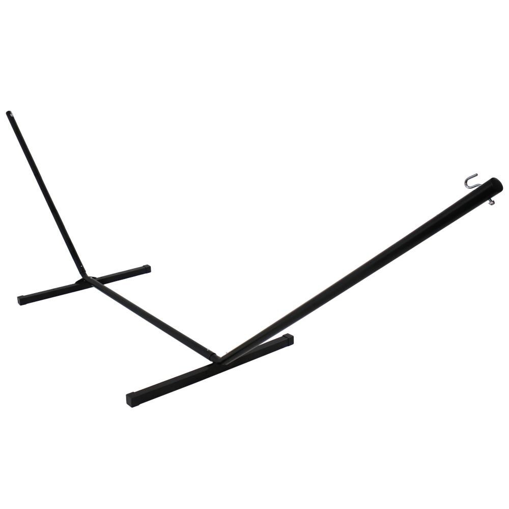 Sunnydaze Decor Steel Beam Hammock Stand - Black - HS12-Black image