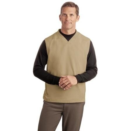 Port Authority Pullover Wind Vest - Khaki