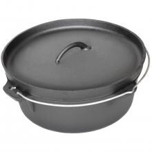 Cajun Classic 21-Quart Seasoned Cast Iron Camp Pot - GL10481S image