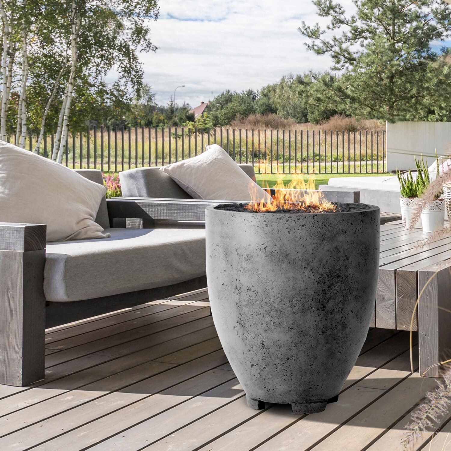 Prism Hardscapes SCPH-413-1LP Pentola 1 Fire Bowl - Propane - Cafe - On the Deck - Color Not Shown thumbnail