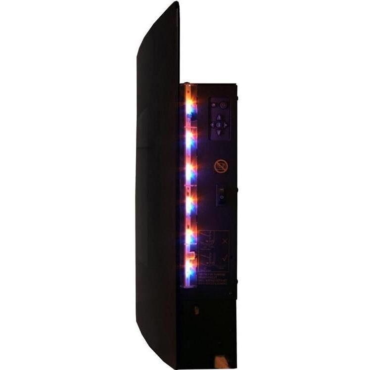 Celsi GL2029USC Curved Electric Wall Mount Fireplace Side Lighting thumbnail